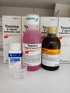 Toseina Codeina 2mg/ml online bestellen für rasche Linderung bei Hustenreiz