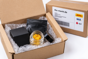 Hochprozentiges BHO Extrakt Dab Wax bestellen Deutschland sicher verpackt