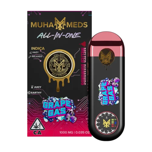 Muha Meds Grape Gas 1000mg