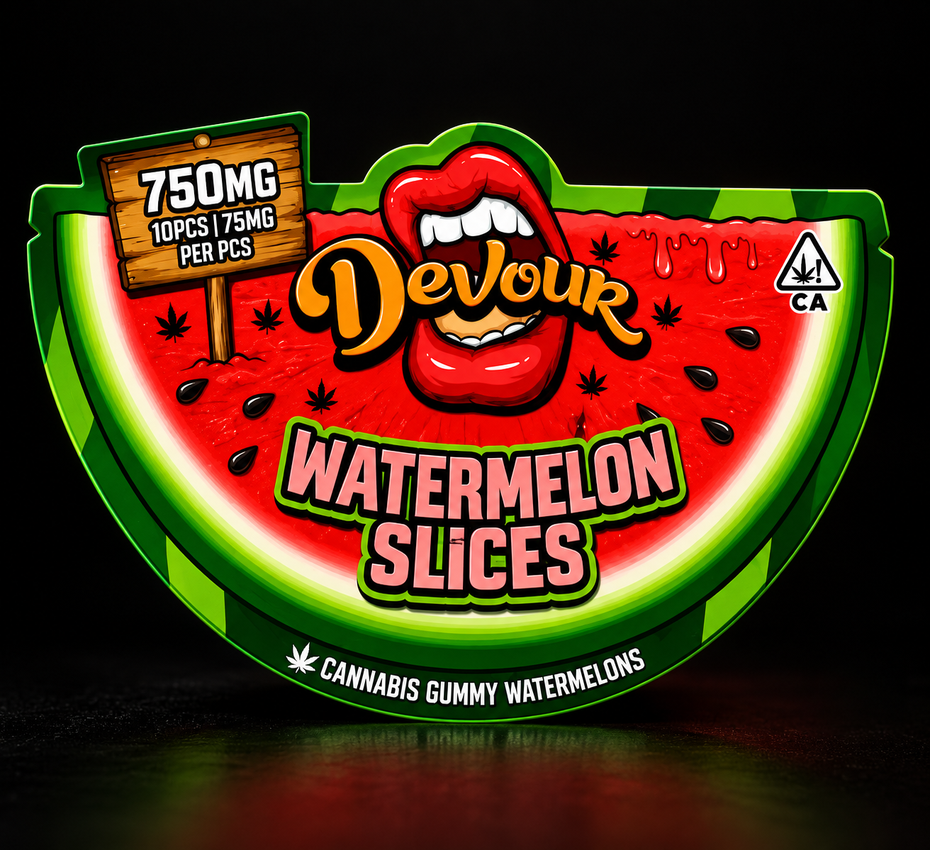 Devour Watermelon Slices 750MG Kaufen