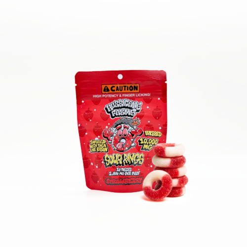 Hurricane Farms Live rosin strawberry 10,000mg