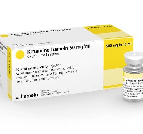 ketamin HCI 500mg 10ml