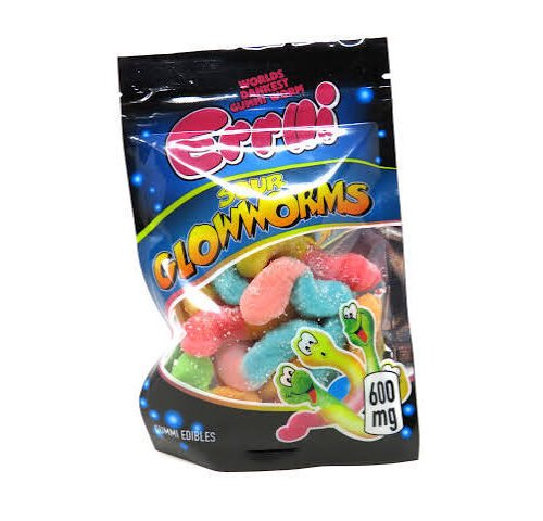 Erri sour Glowworms 600mg